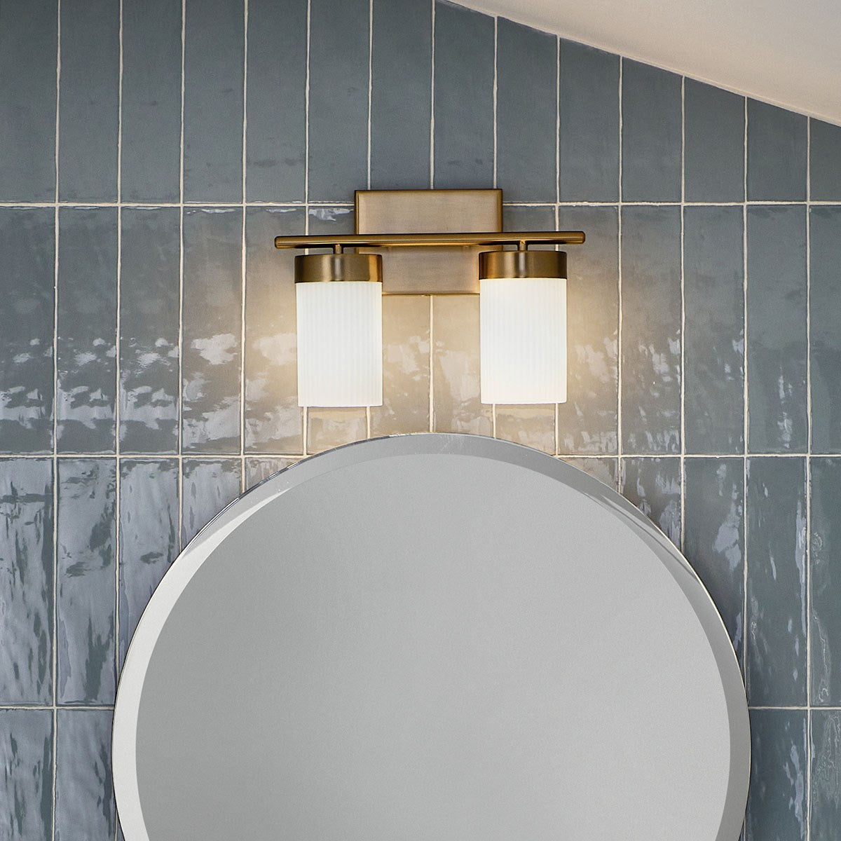 Applique de salle de bain 2 lumières | Ciona