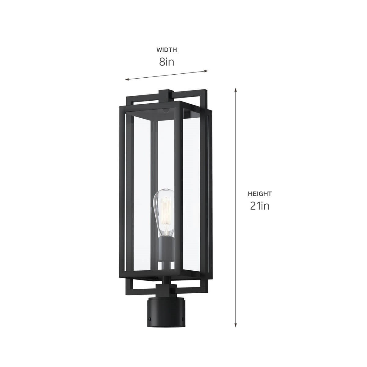 Lampadaire extérieur 1 lumière | Goson