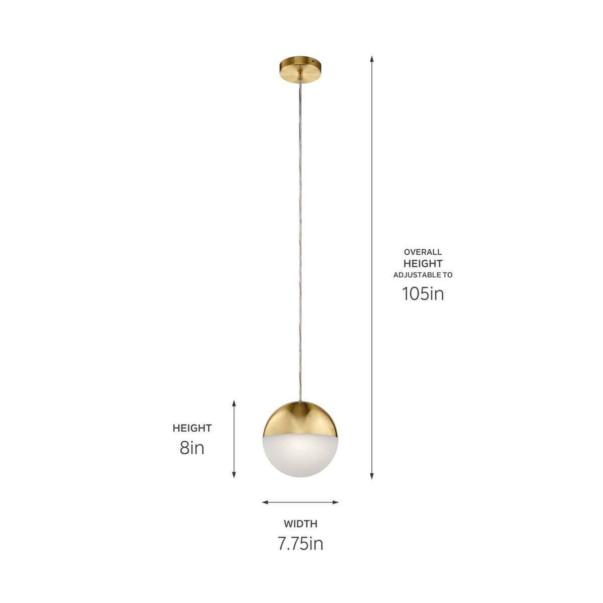 Mini-suspension DEL | Moonlit
