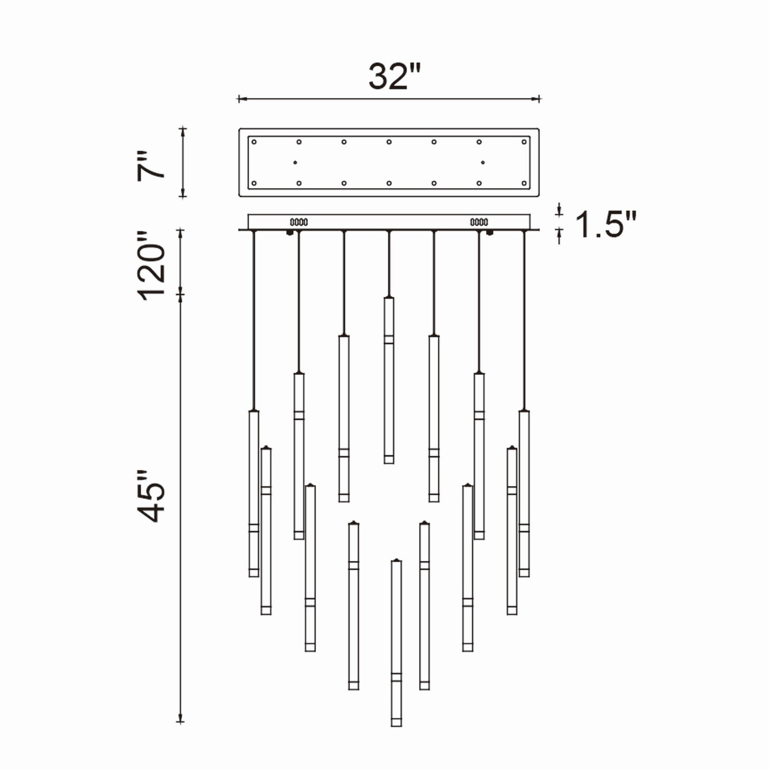 Lustre DEL | Flute