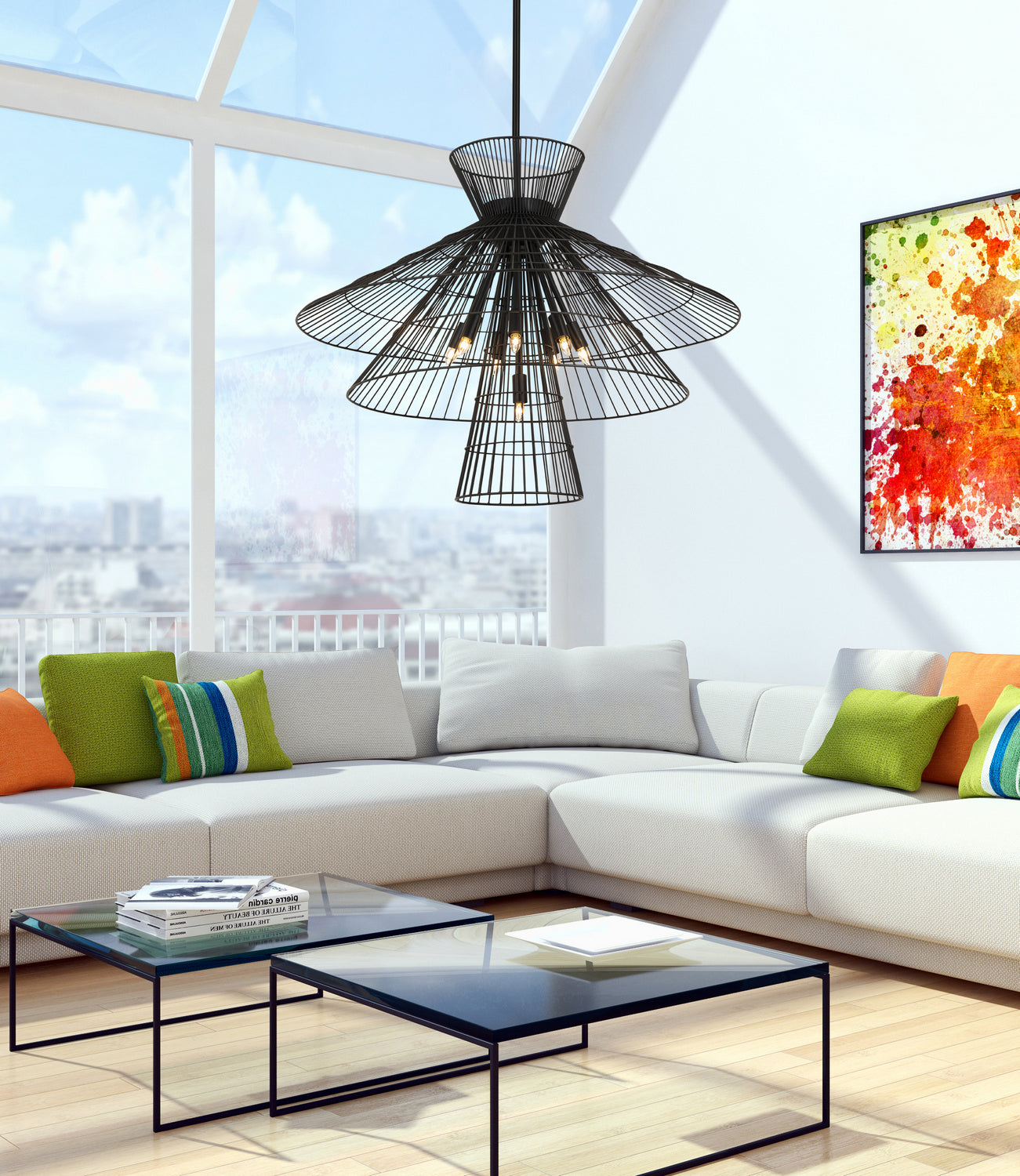 Lustre 8 lumières | Alito