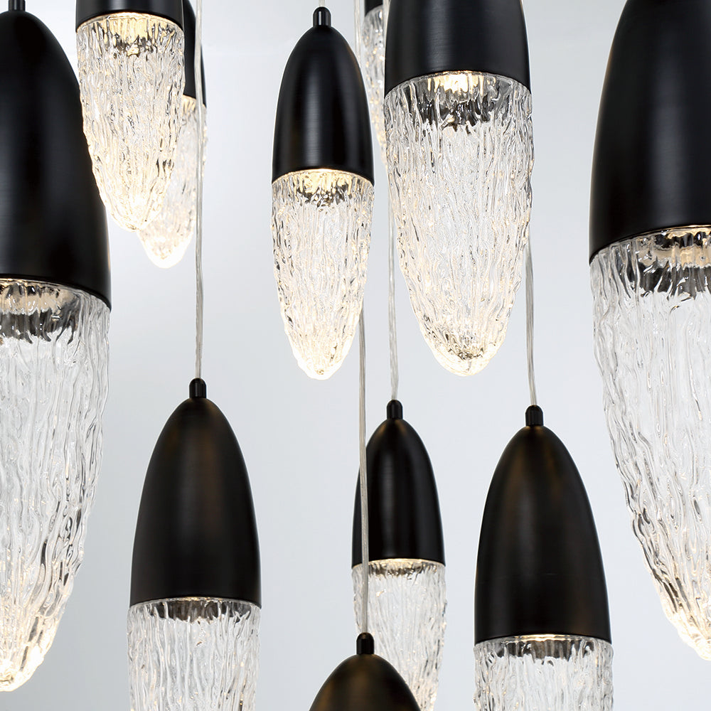 Lustre 12 lumières | Ecrou