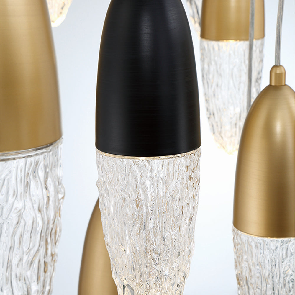 Lustre 12 lumières | Ecrou