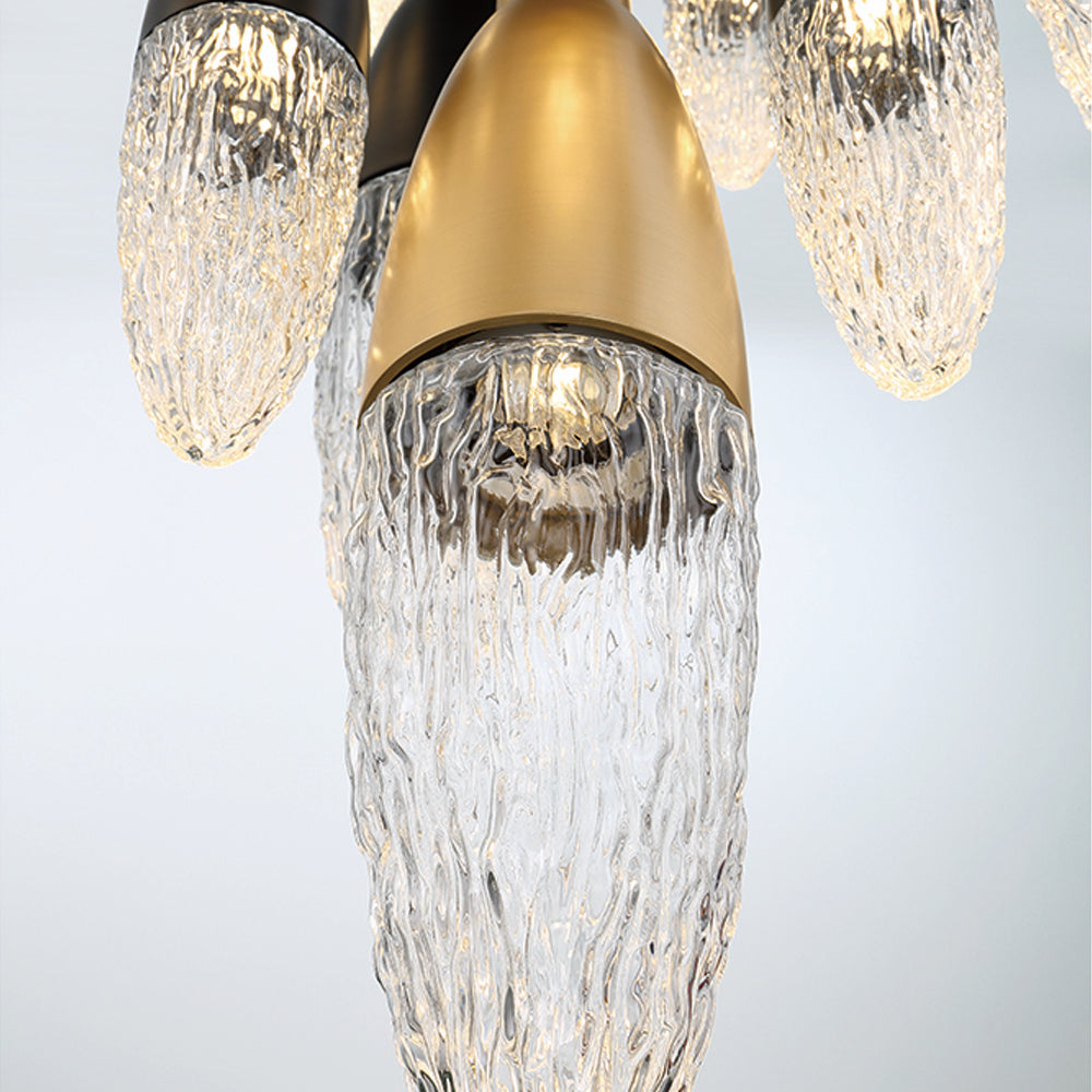 Lustre 22 lumières | Ecrou