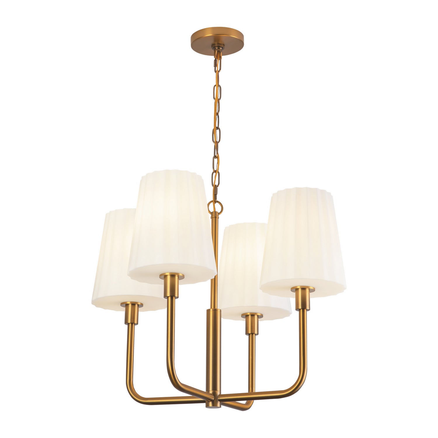 Lustre 4 lumières | Plisse