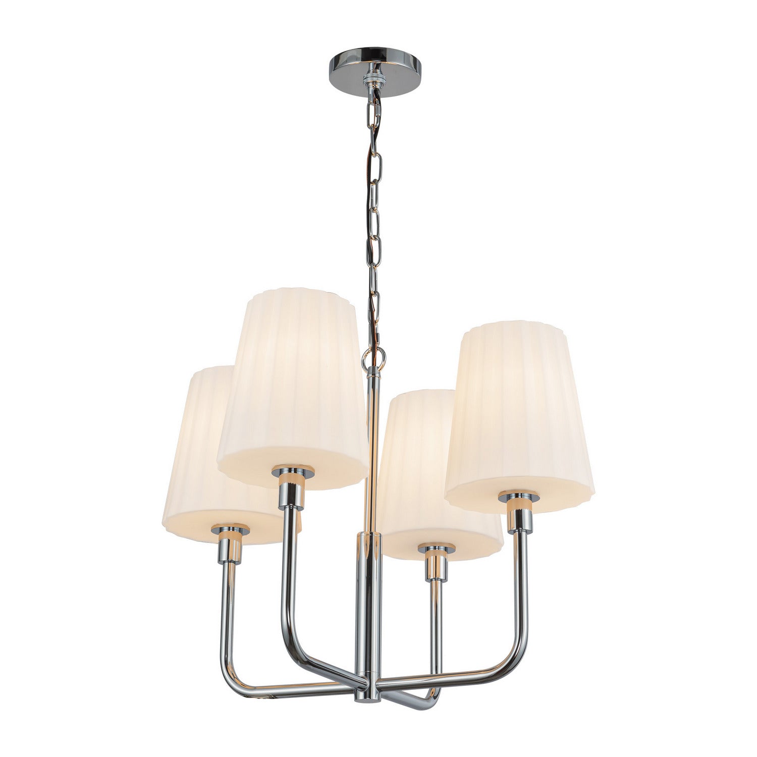 Lustre 4 lumières | Plisse