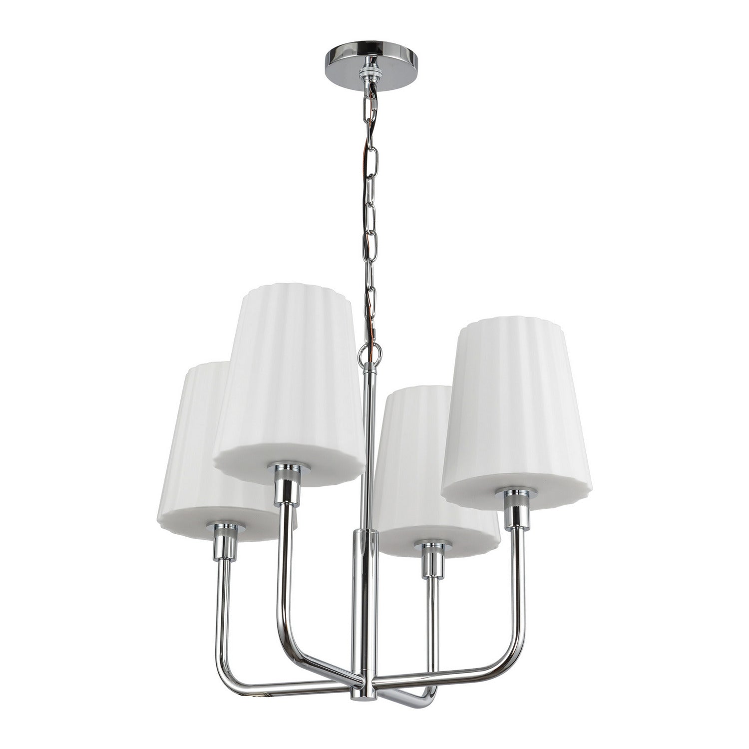 Lustre 4 lumières | Plisse