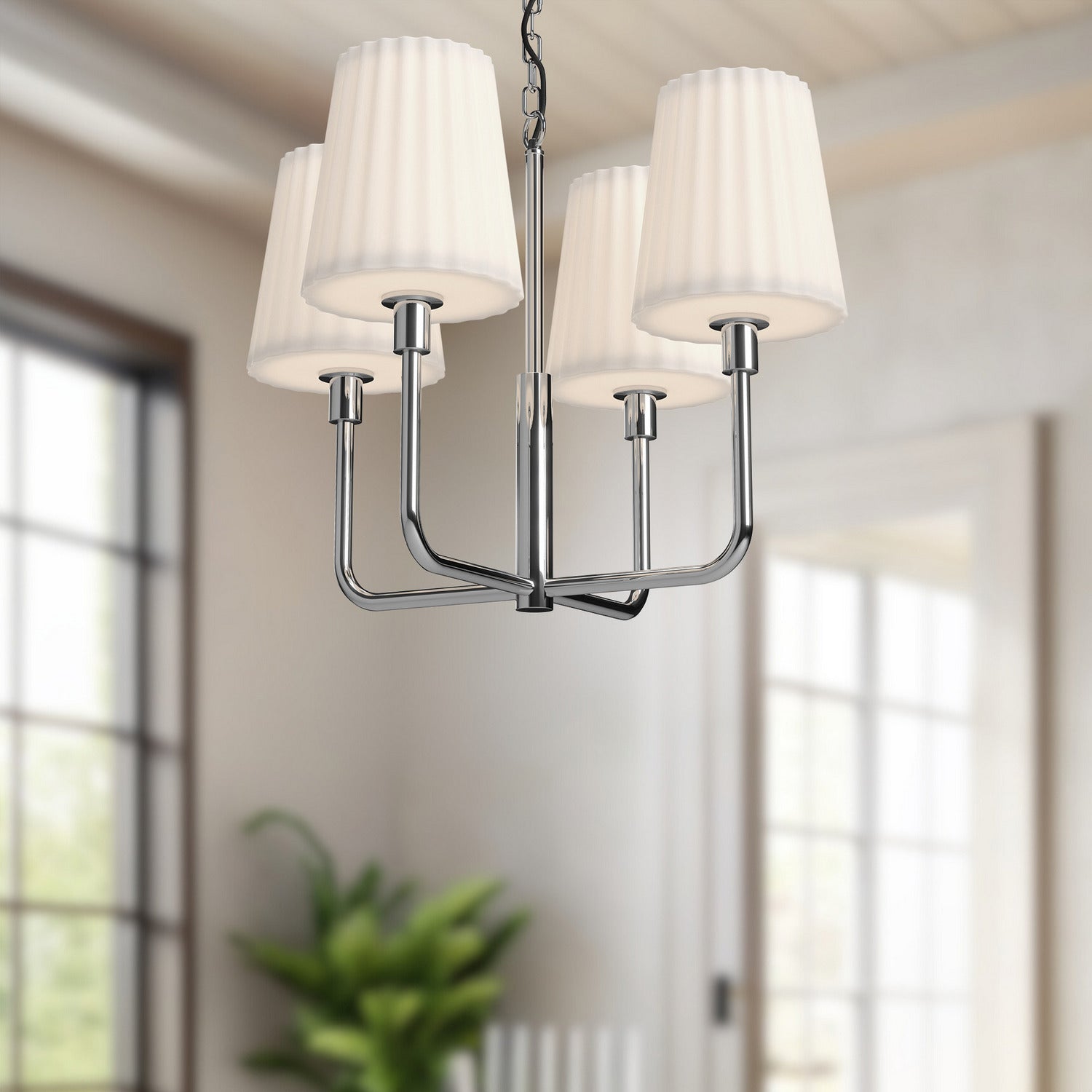 Lustre 4 lumières | Plisse