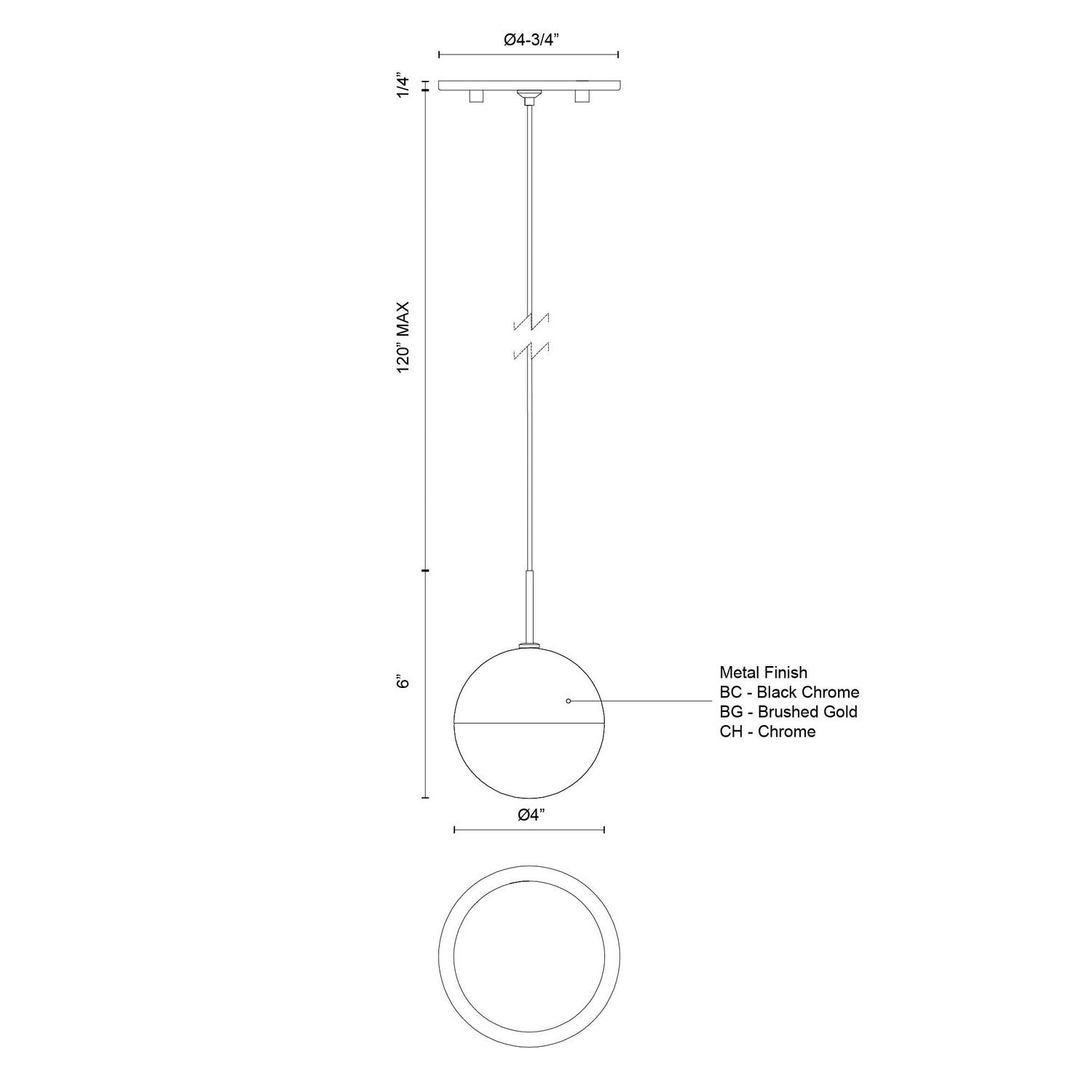 Suspension DEL | Pluto