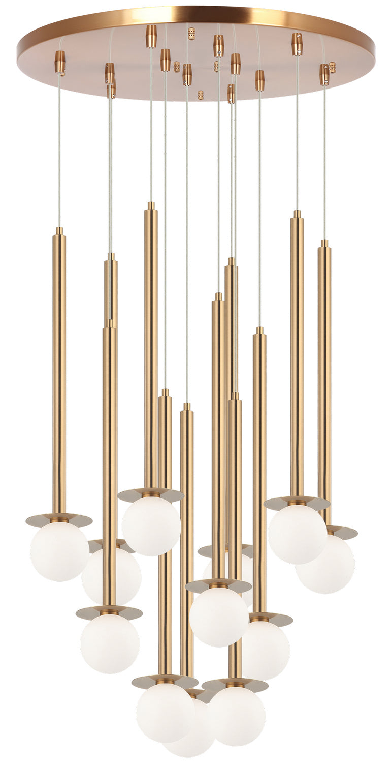 Lustre 12 lumières | Reigndrop