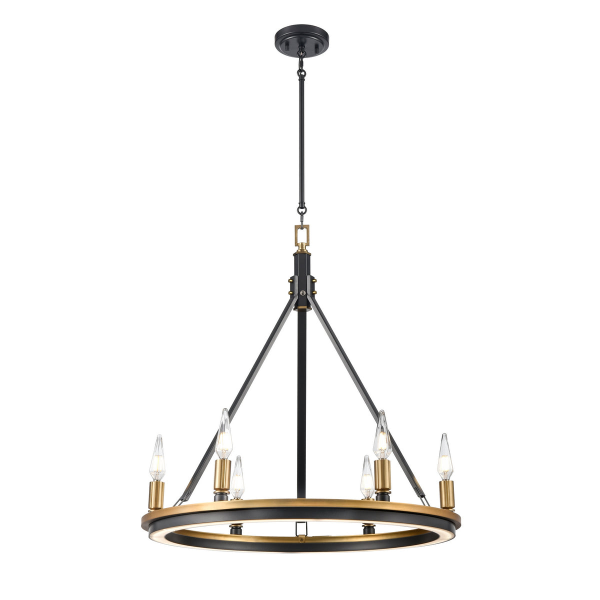Lustre 6 lumières | Aletheia Hybrid Cct