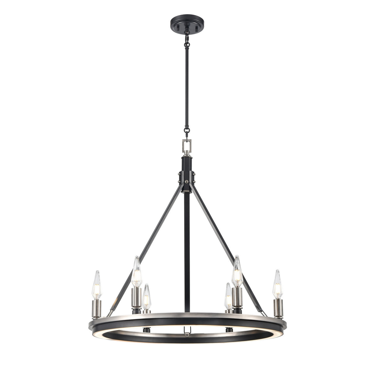 Lustre 6 lumières | Aletheia Hybrid Cct