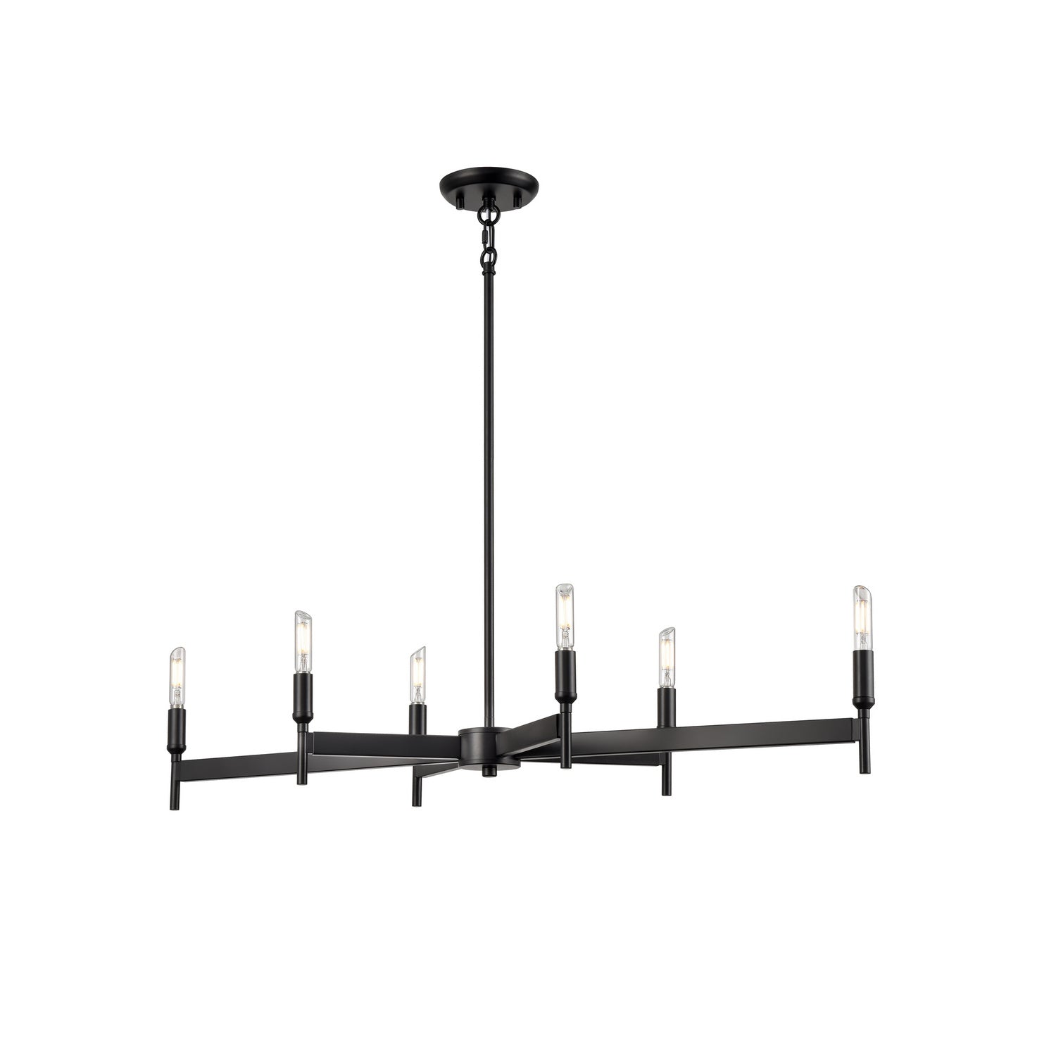 Suspension linéaire 6 lumières | Cambrai