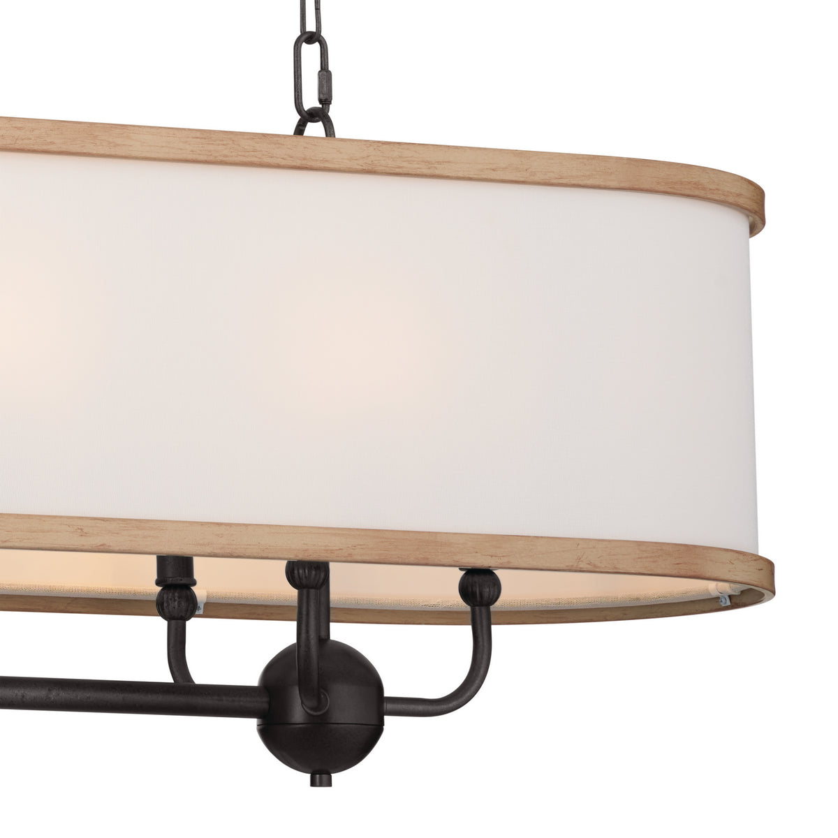Lustre linéaire 8 lumières | Heddle