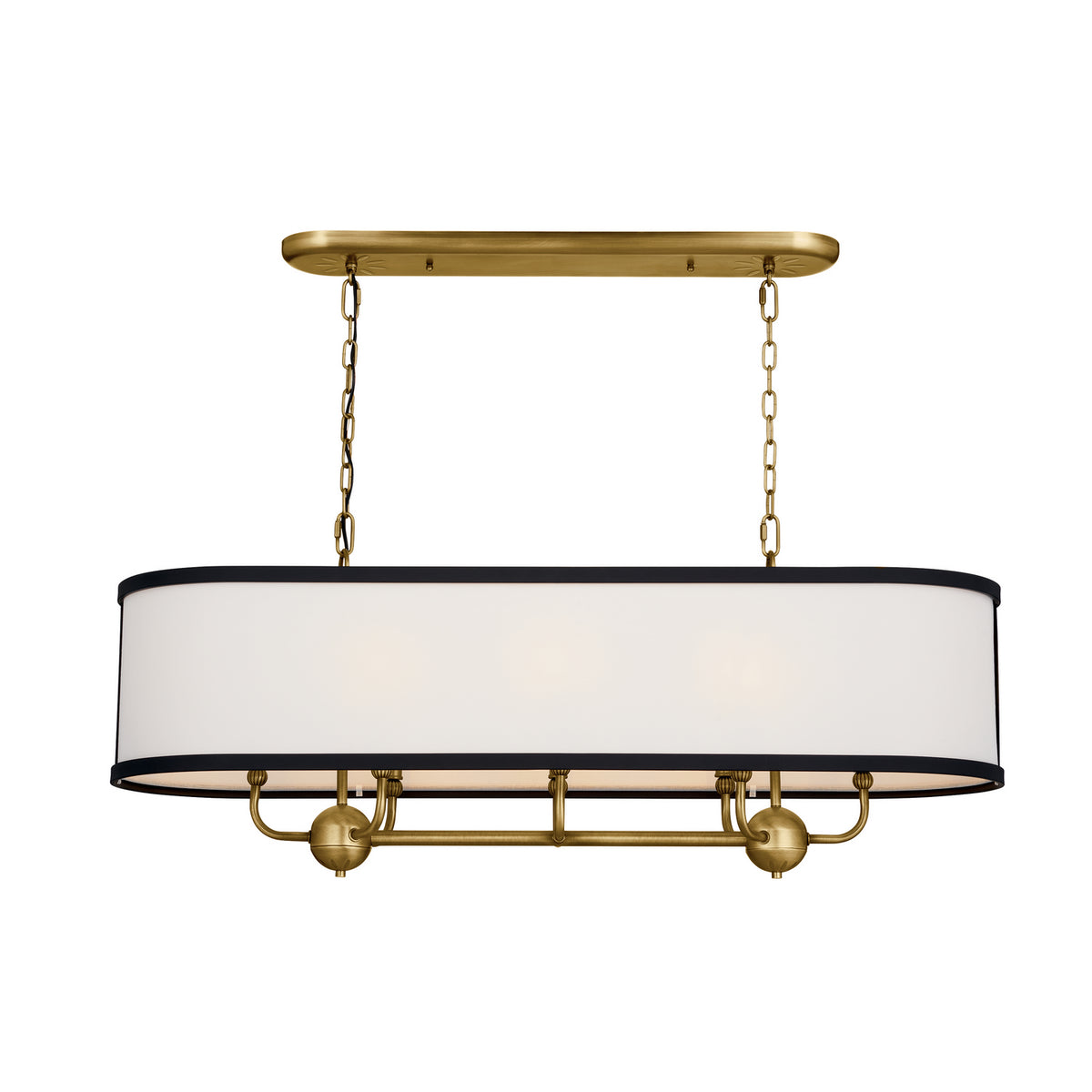 Lustre linéaire 8 lumières | Heddle