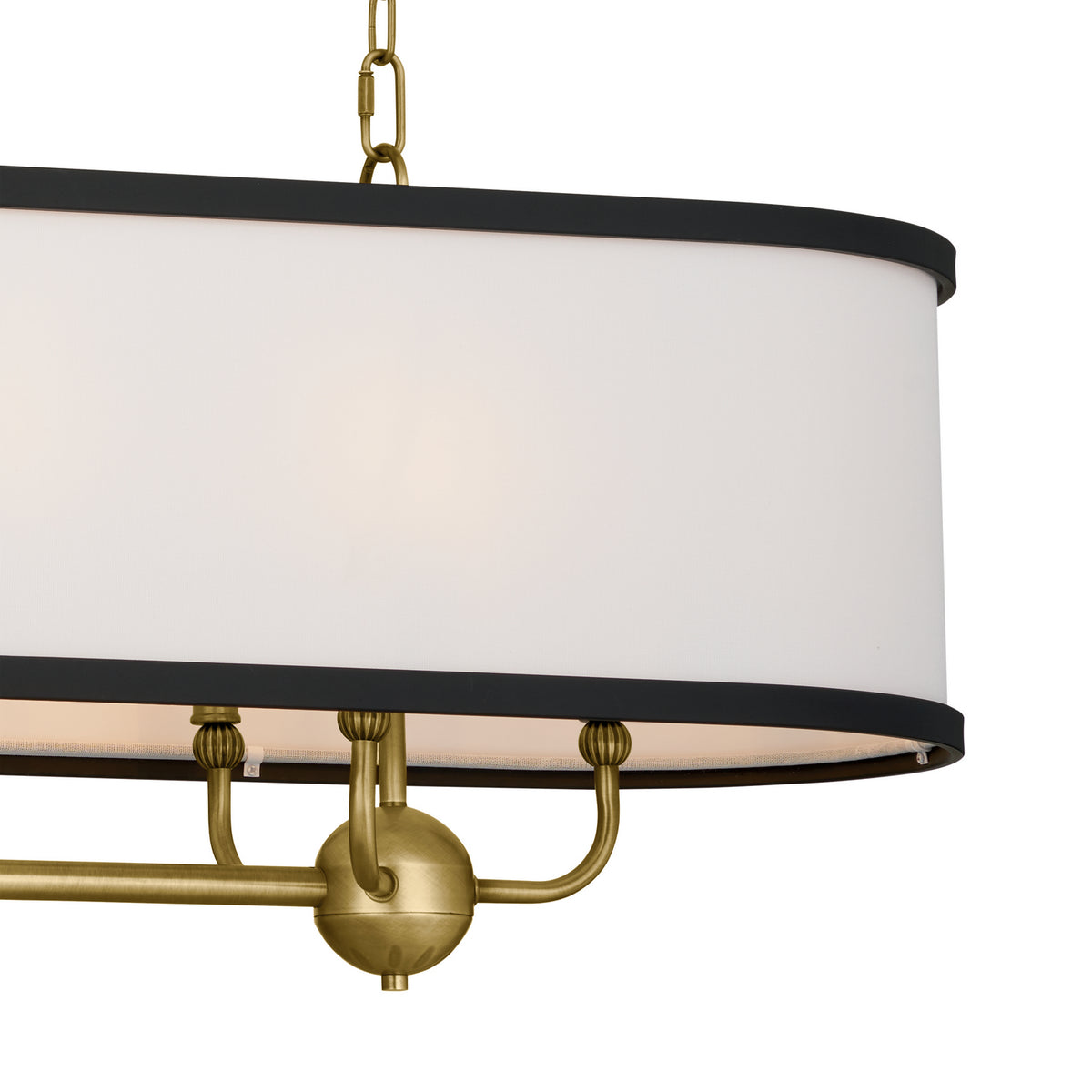 Lustre linéaire 8 lumières | Heddle