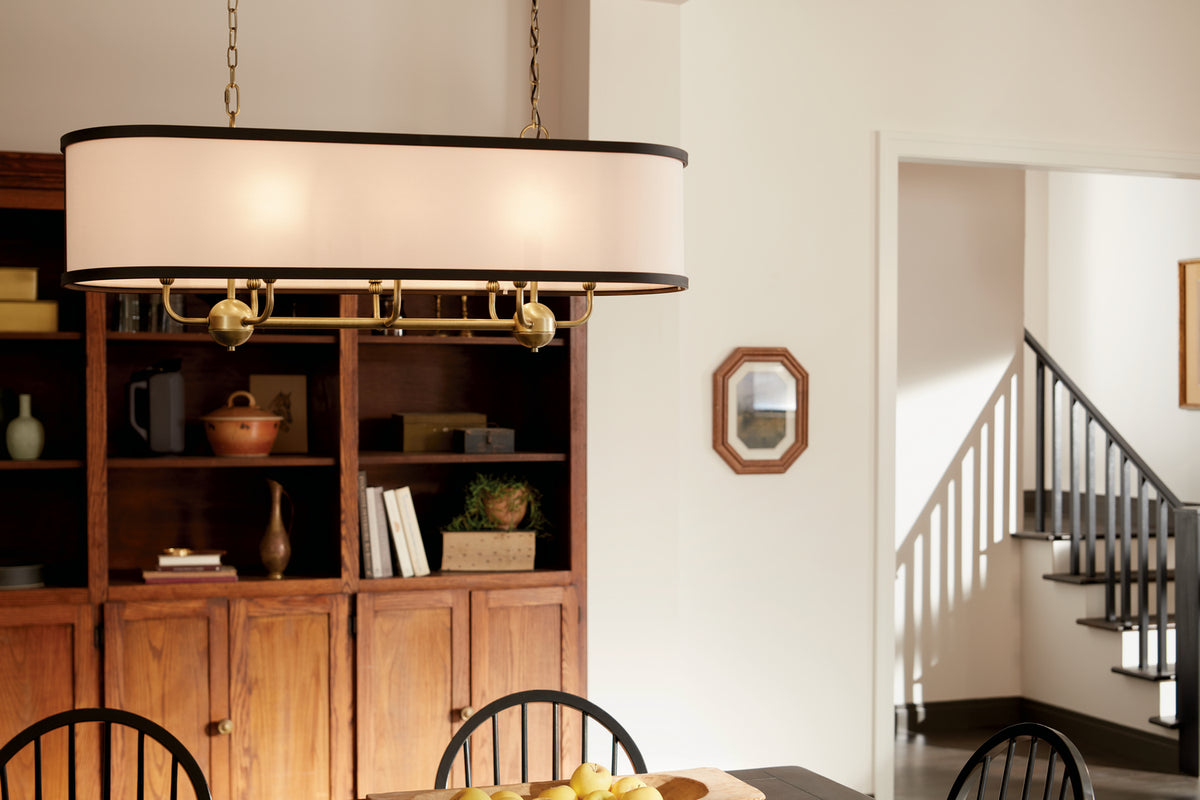 Lustre linéaire 8 lumières | Heddle