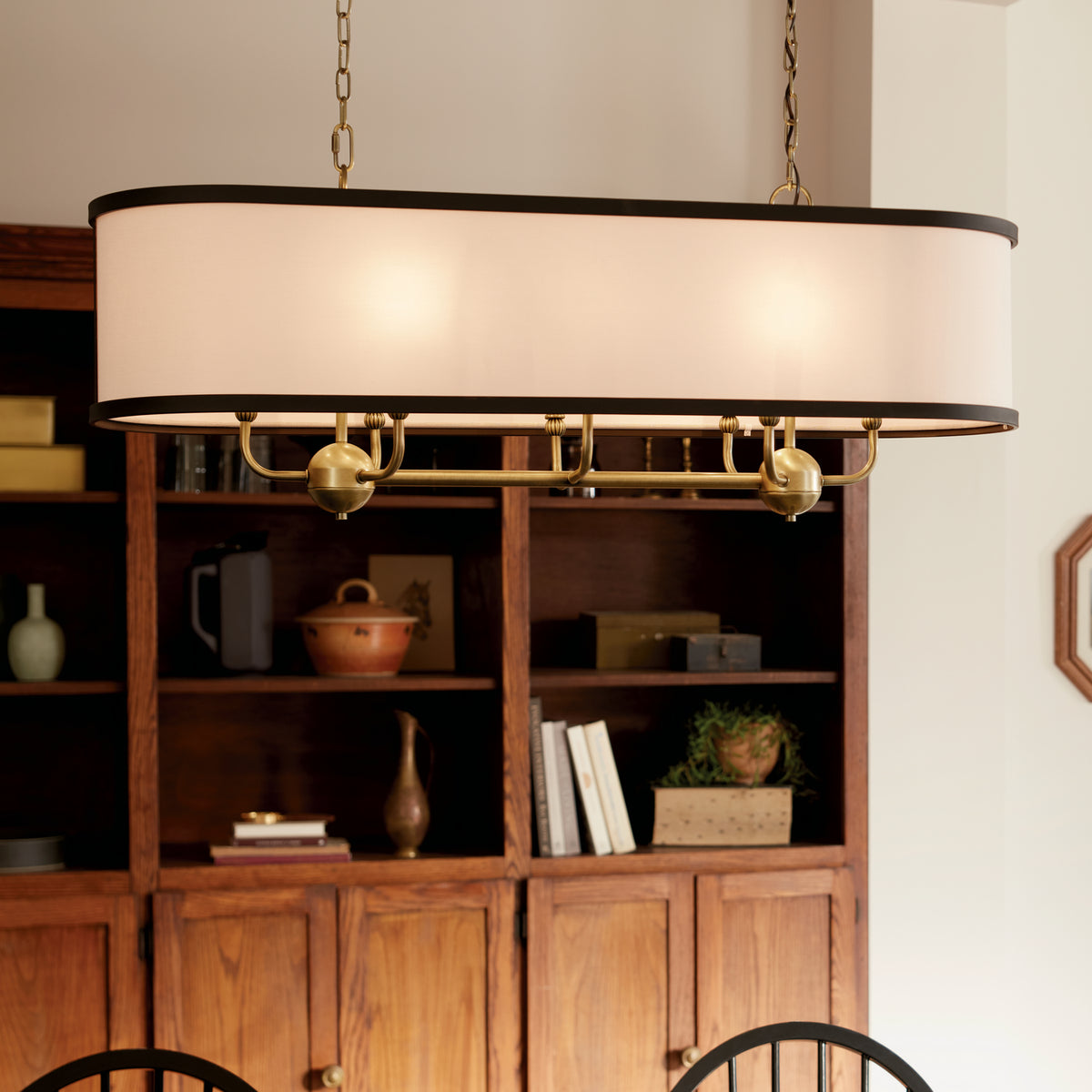 Lustre linéaire 8 lumières | Heddle