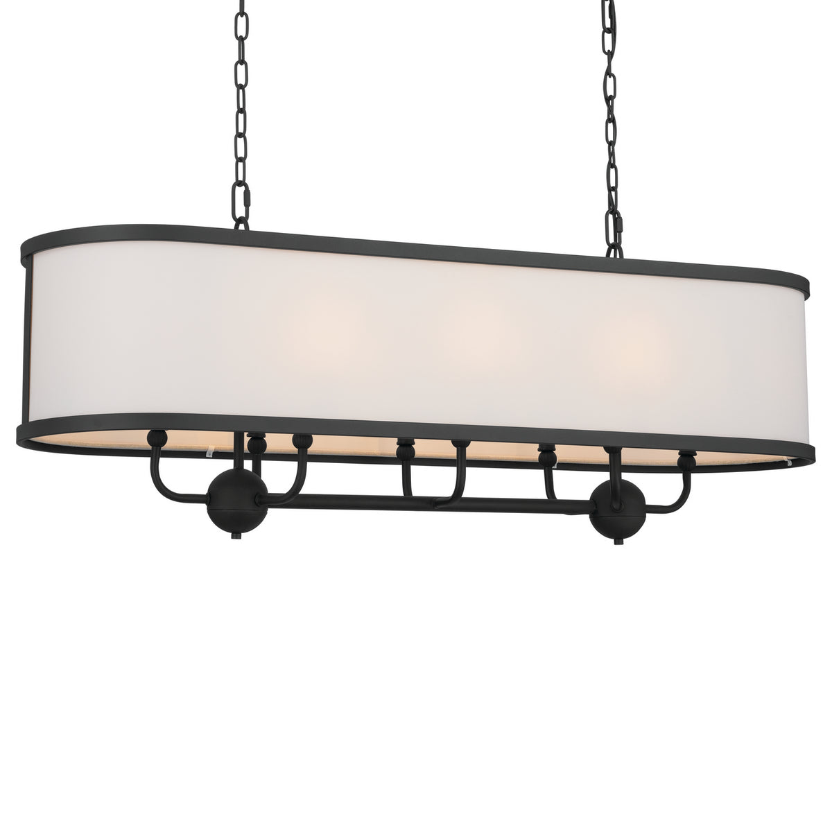 Lustre linéaire 8 lumières | Heddle