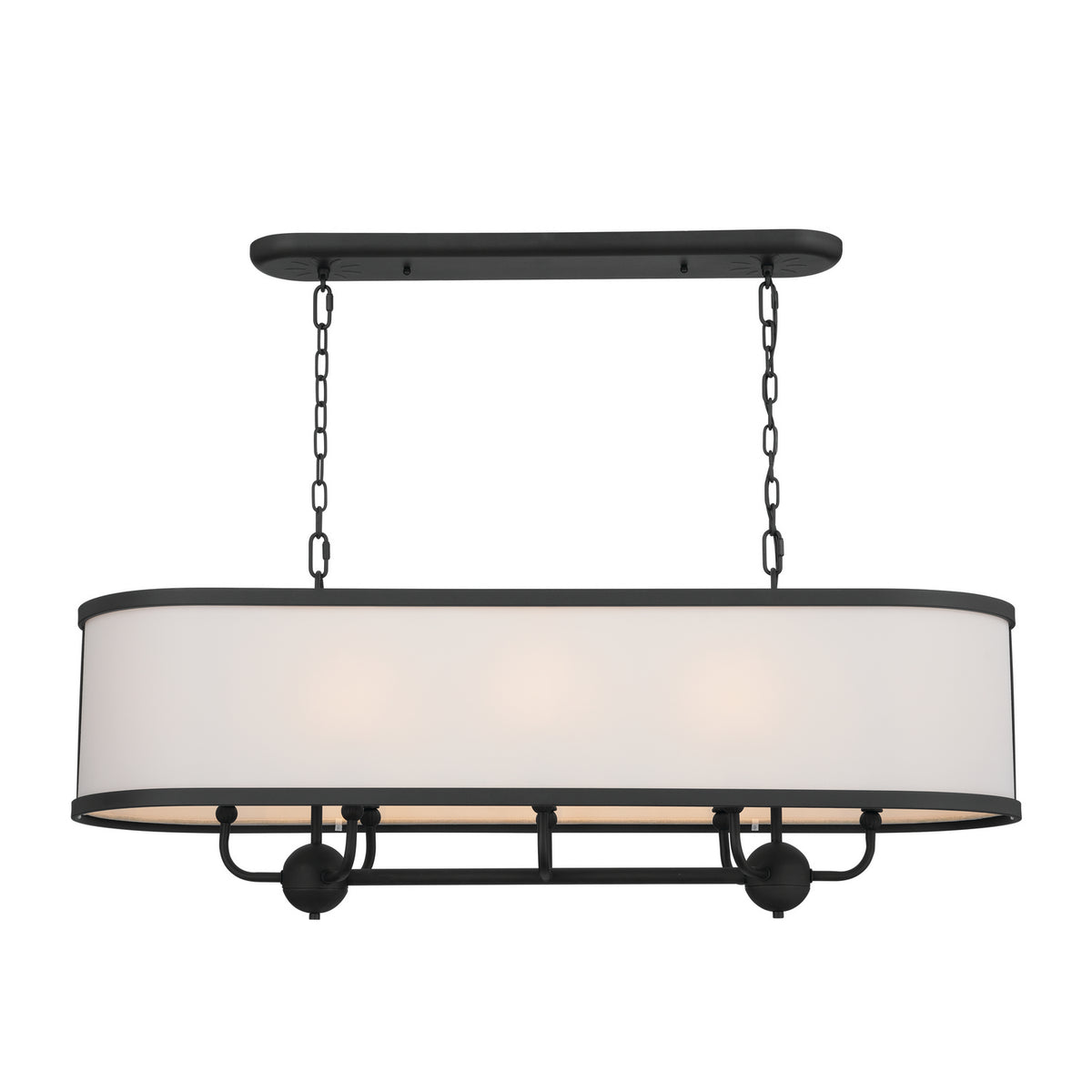 Lustre linéaire 8 lumières | Heddle