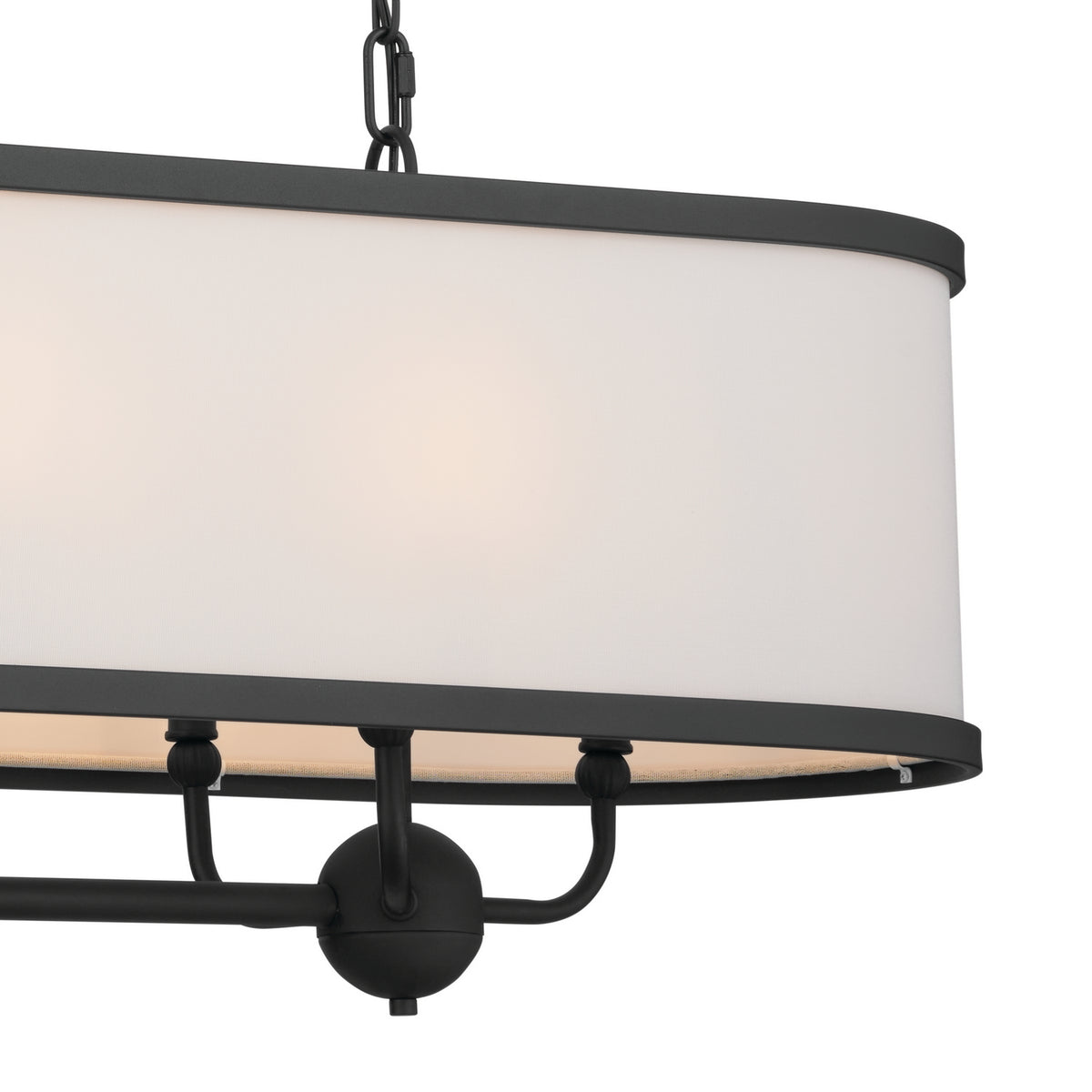 Lustre linéaire 8 lumières | Heddle