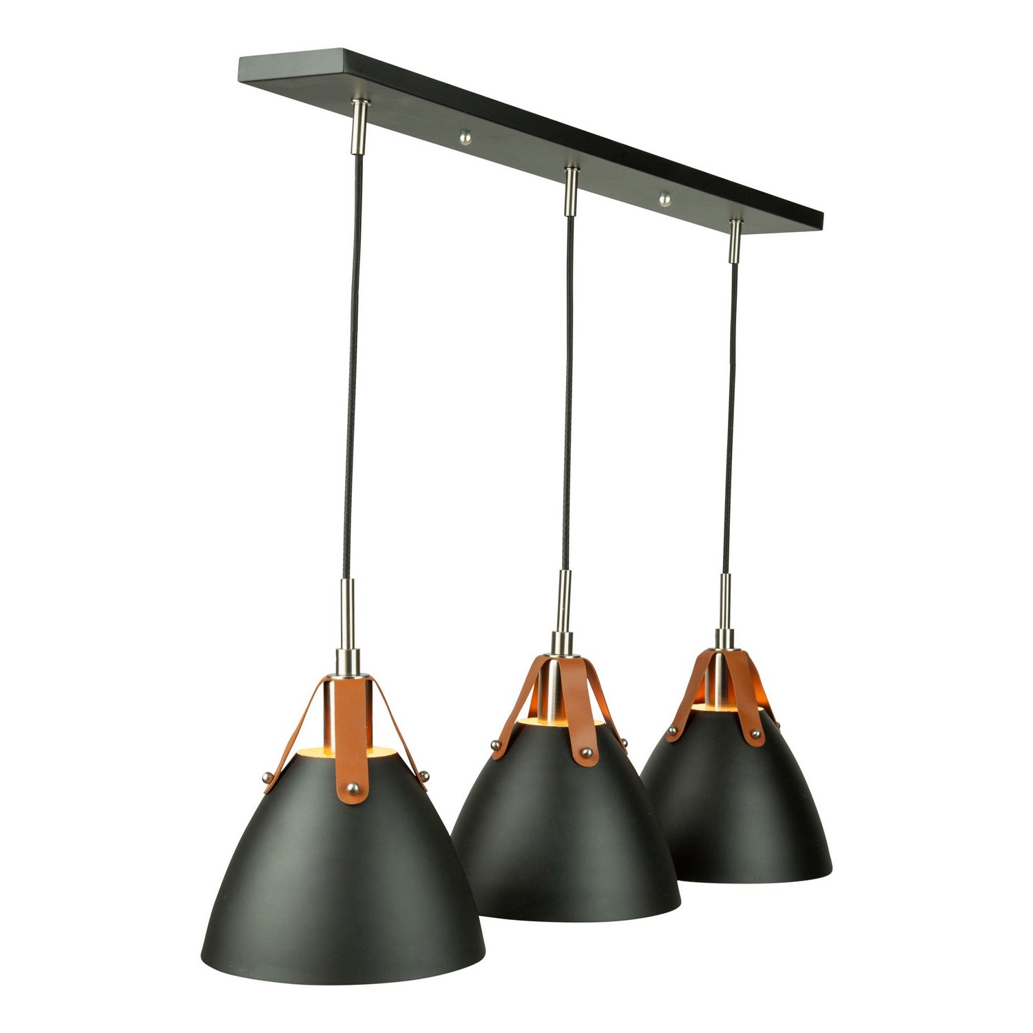 Suspension d'îlot 3 lumières | Tote