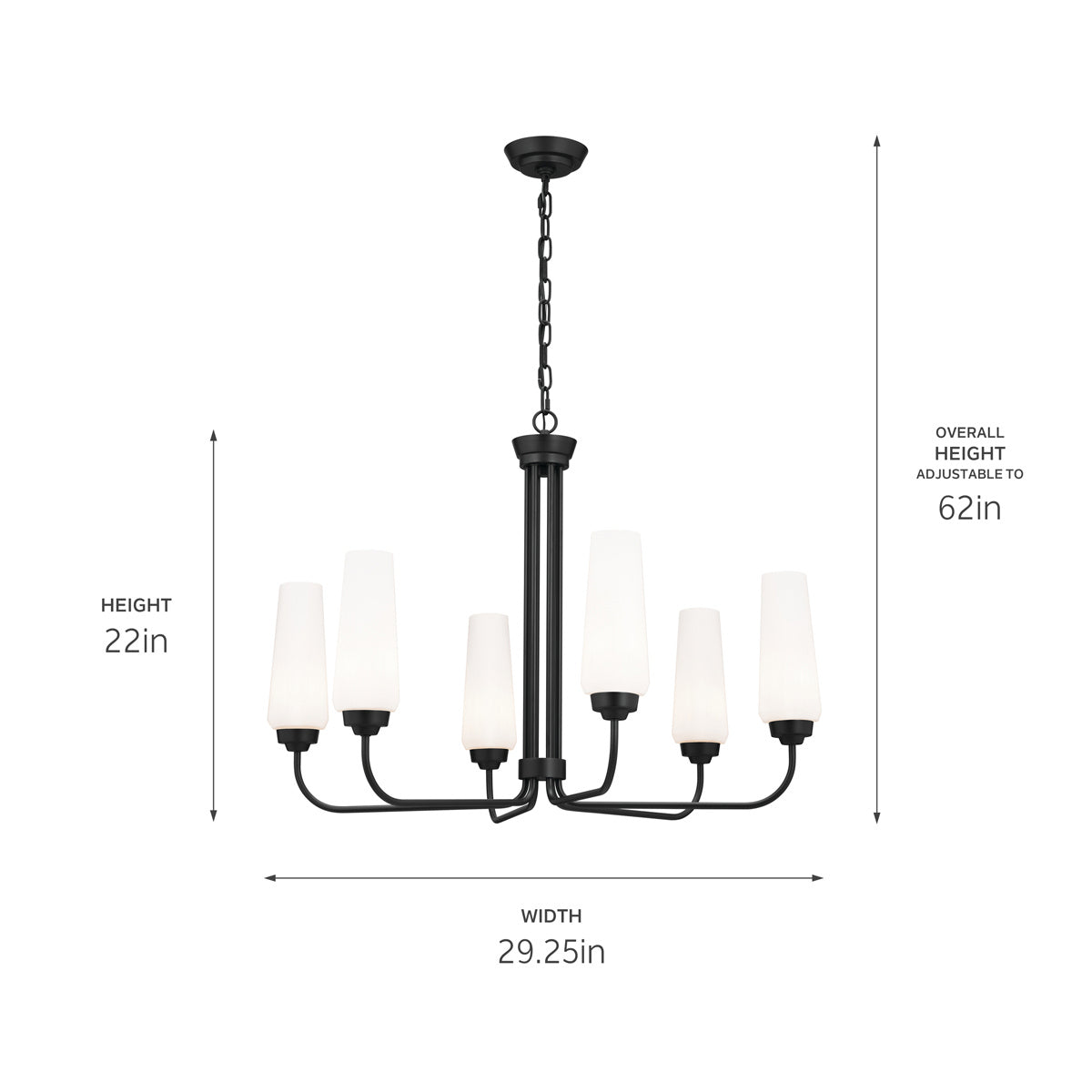Lustre 6 lumières | Truby