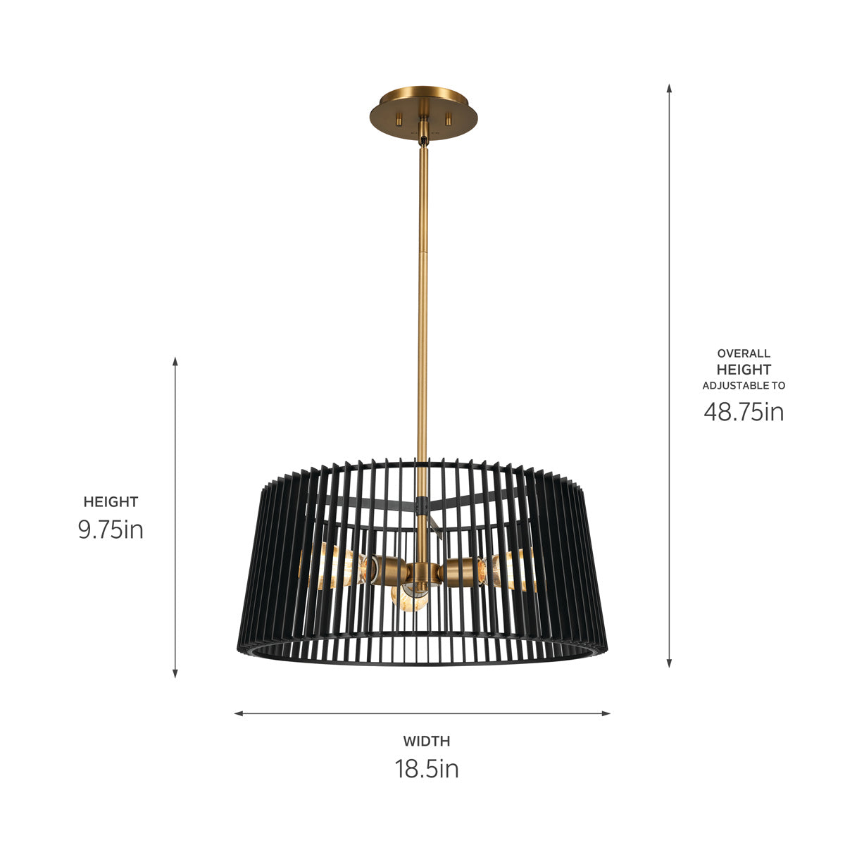 Suspension 3 lumières | Linara