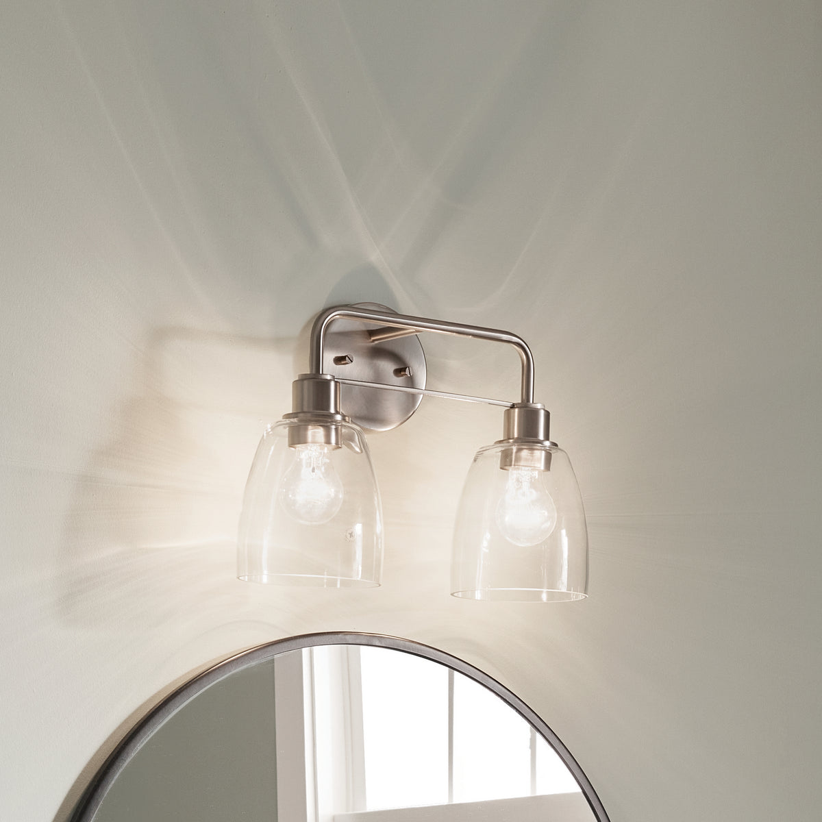 Applique de salle de bain 2 lumières | Meller