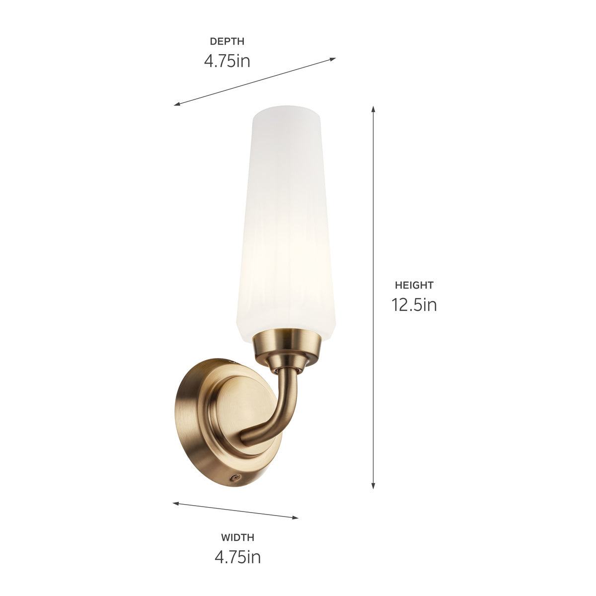 Applique murale 1 lumière | Truby