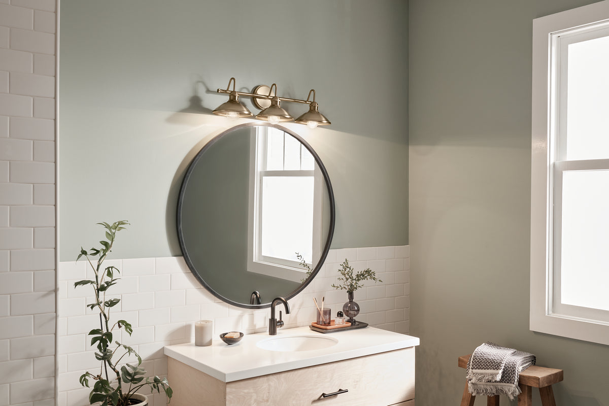 Applique de salle de bain 3 lumières | Clyde