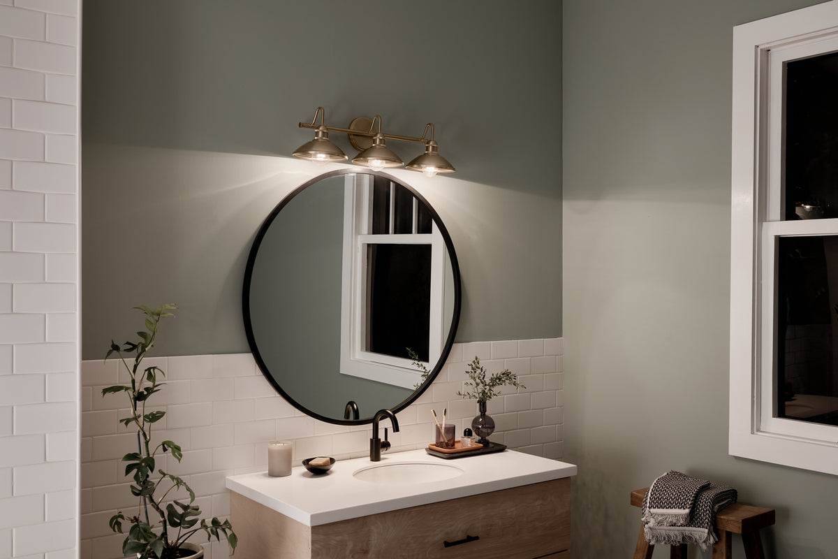 Applique de salle de bain 3 lumières | Clyde