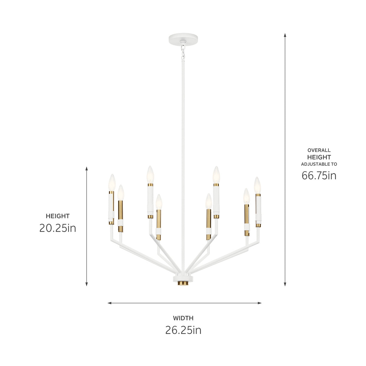 Lustre 8 lumières | Armand