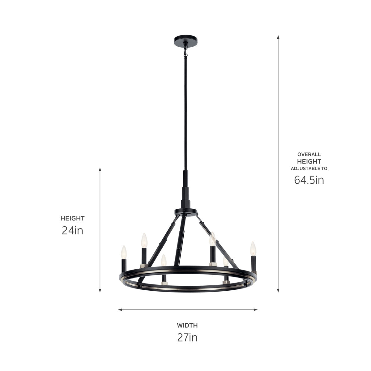 Lustre 6 lumières | Emmala