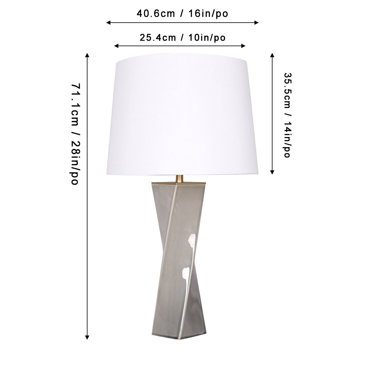 Lampe de table 1 lumière | LL2028