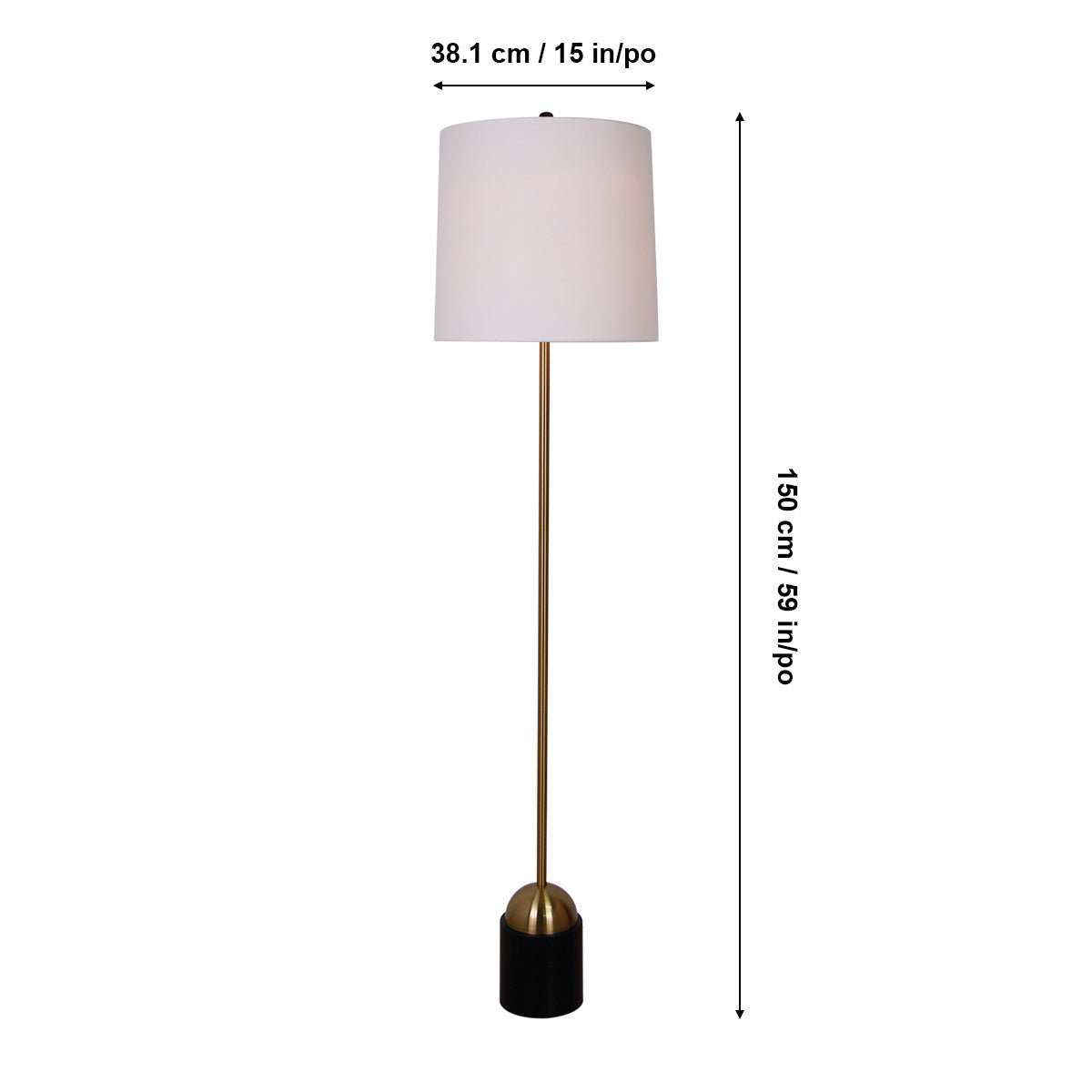 Lampadaire 1 lumière | LL2036