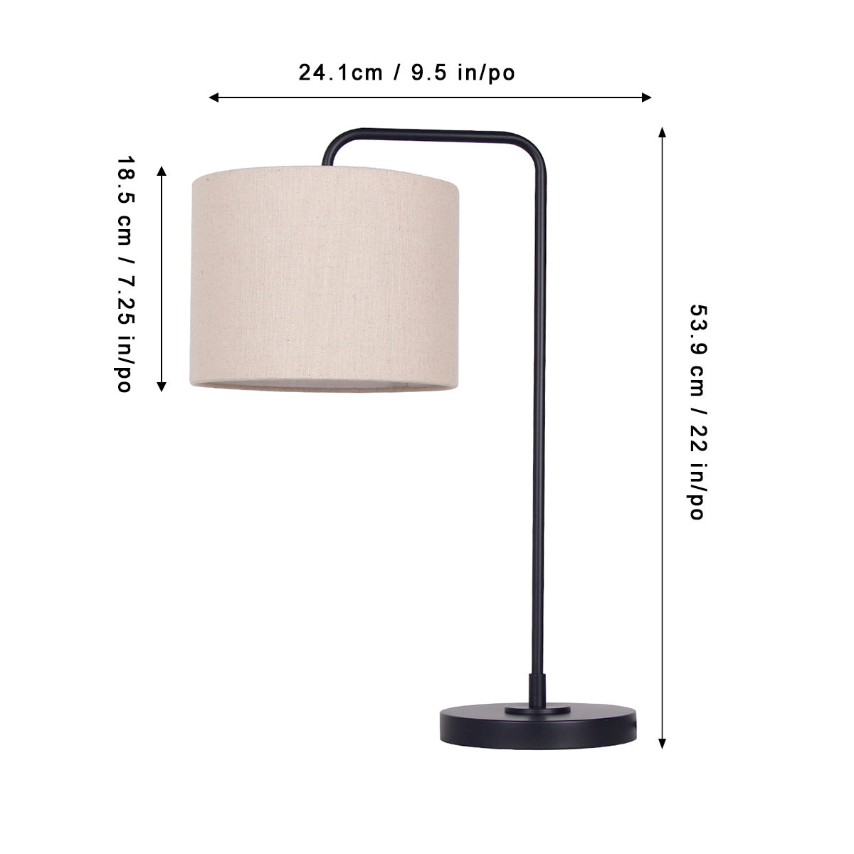 Lampe de table 1 lumière | LL2037