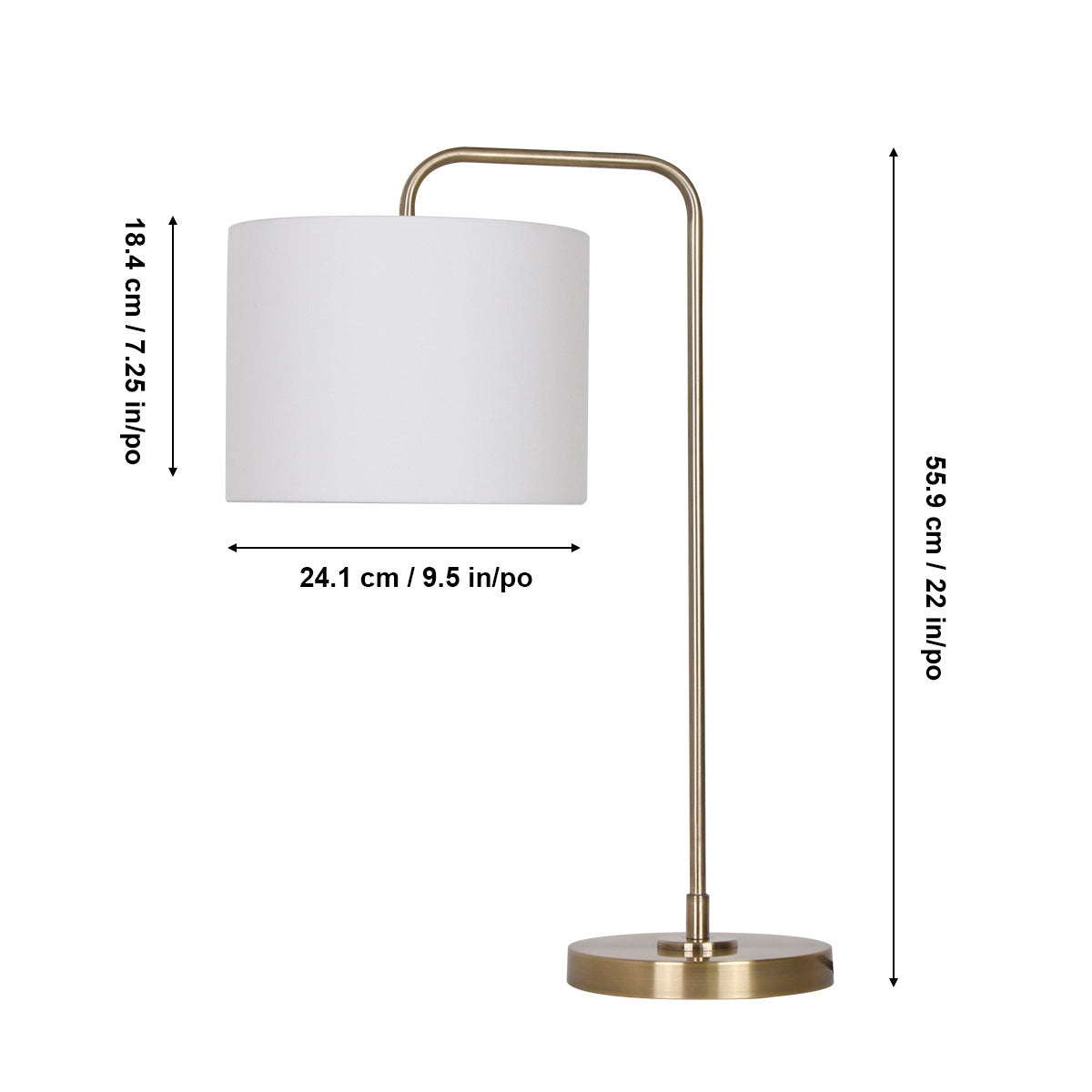 Lampe de table 1 lumière | LL2037
