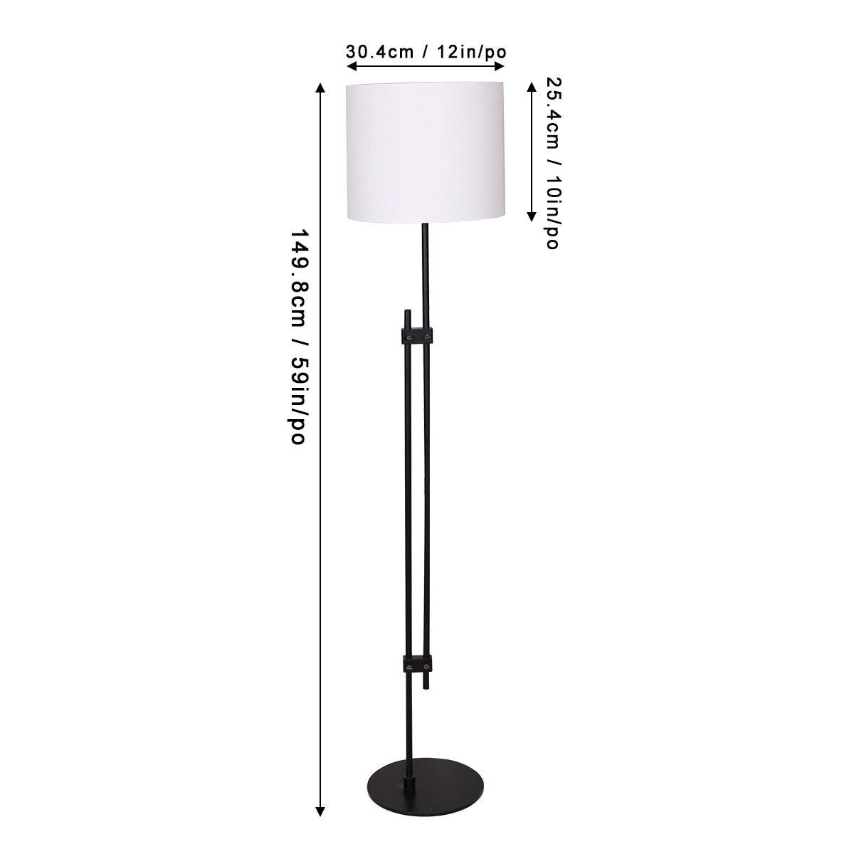 Lampadaire 1 lumière | LL2042