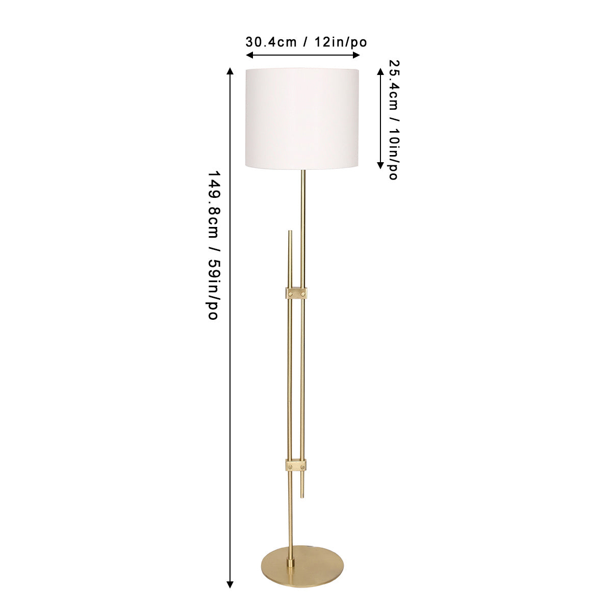 Lampadaire 1 lumière | LL2042