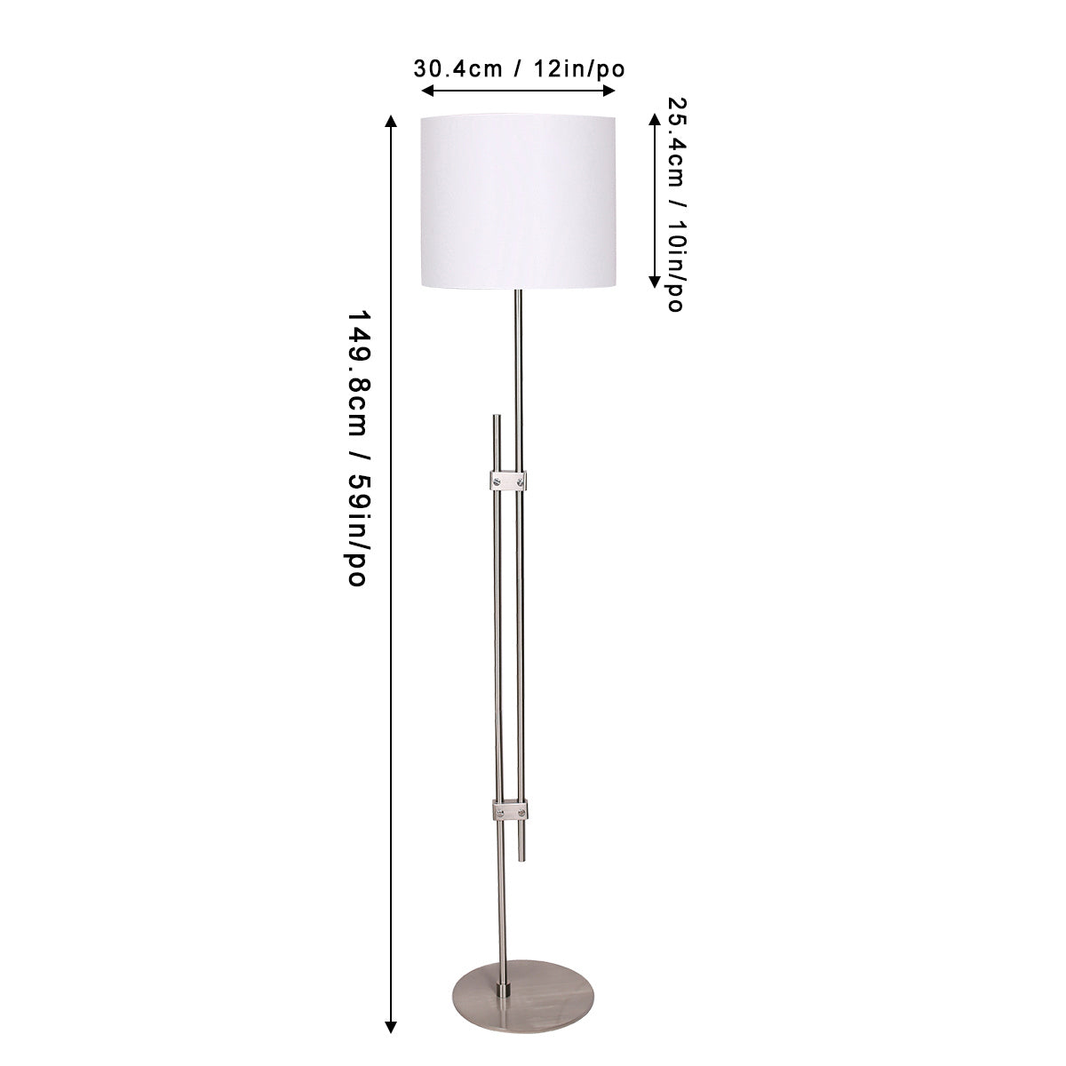 Lampadaire 1 lumière | LL2042