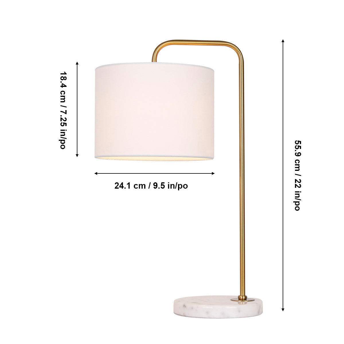 Lampe de table 1 lumière | LL2048