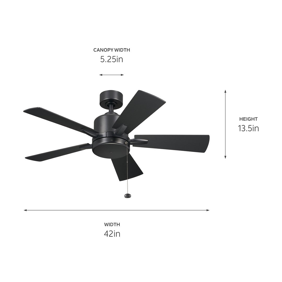 Ventilateur de plafond 42 po | Lucian II