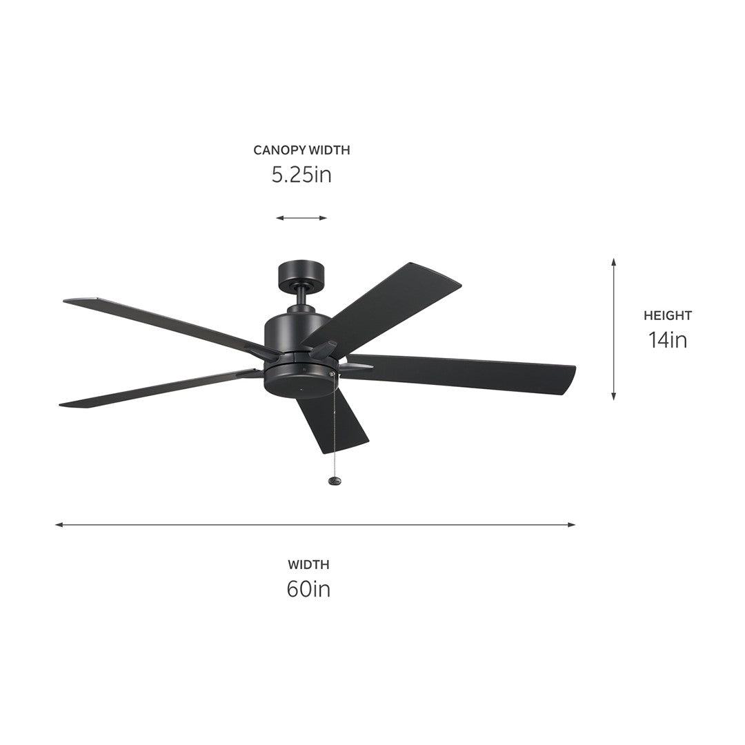 Ventilateur de plafond 60 po | Lucian II