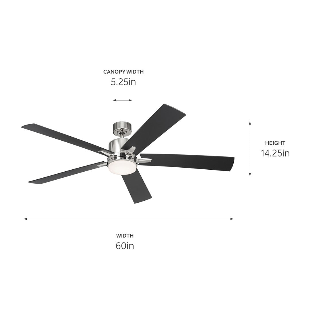 Ventilateur de plafond 60 po | Lucian Elite XL