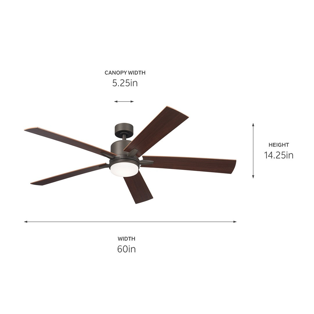 Ventilateur de plafond 60 po | Lucian Elite XL