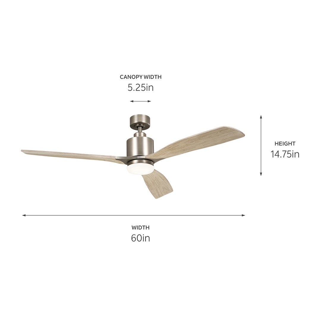 Ventilateur de plafond 60 po | Ridley II
