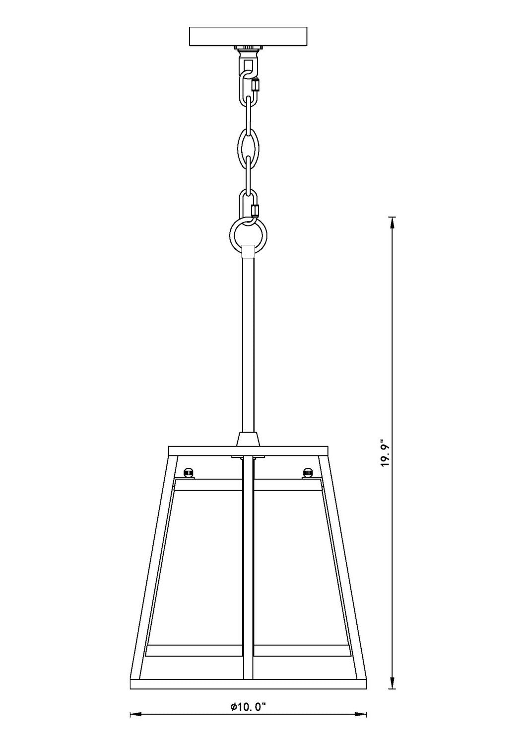 Suspension 1 lumière | Lenyx Pendant