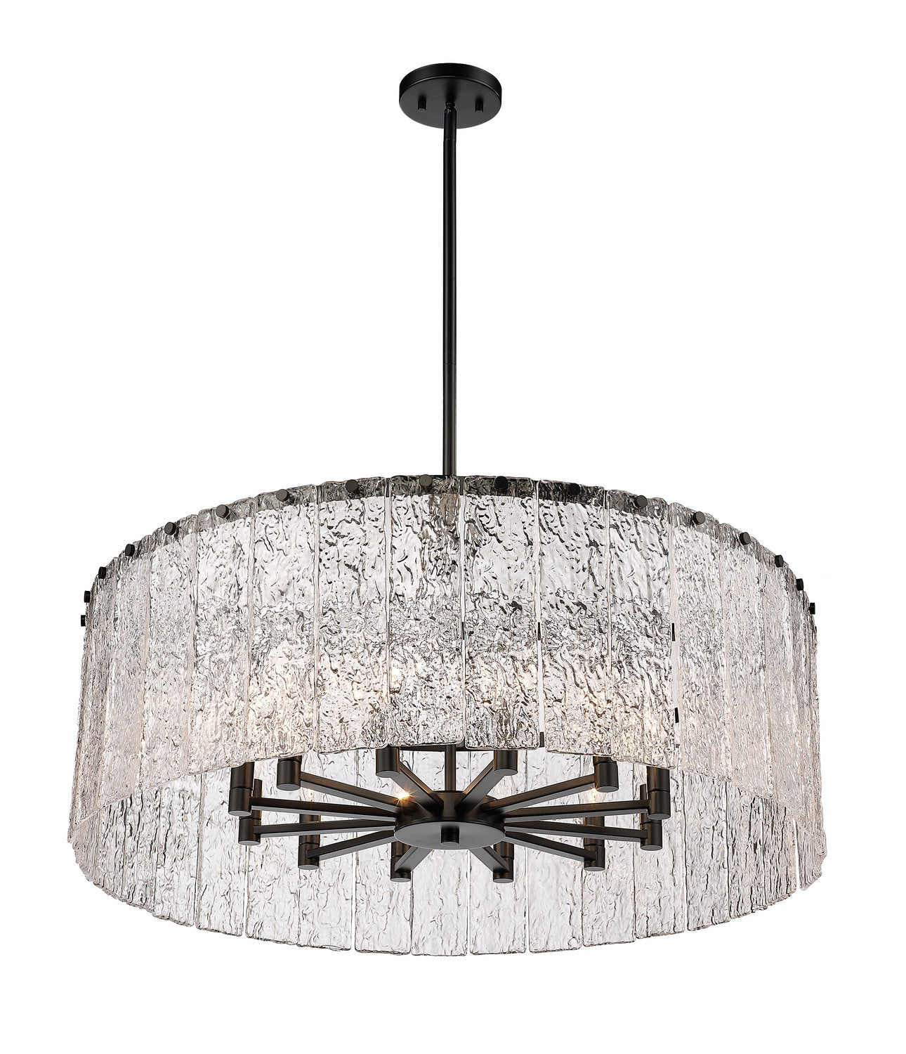 Lustre 12 lumières | Glacier
