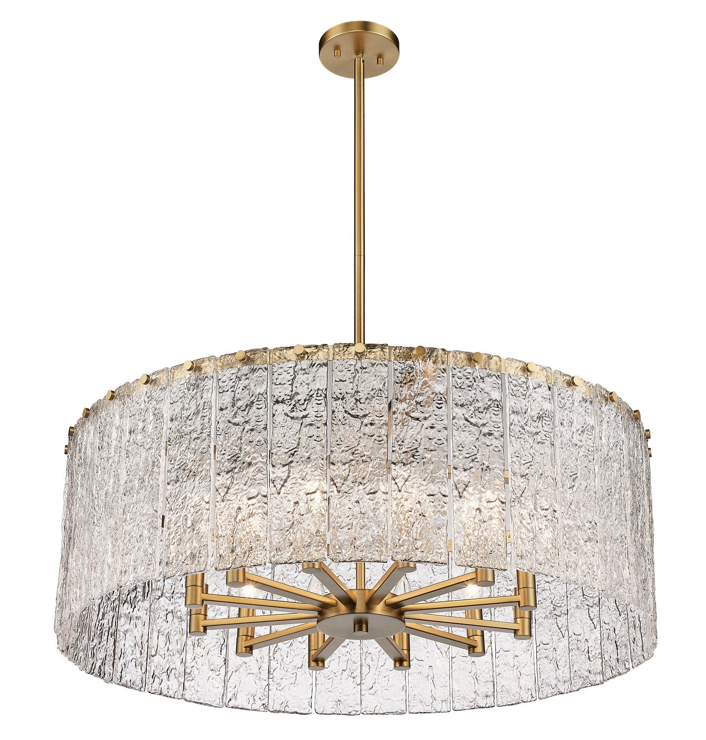 Lustre 12 lumières | Glacier